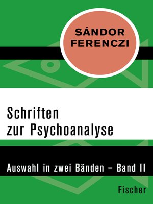 cover image of Schriften zur Psychoanalyse